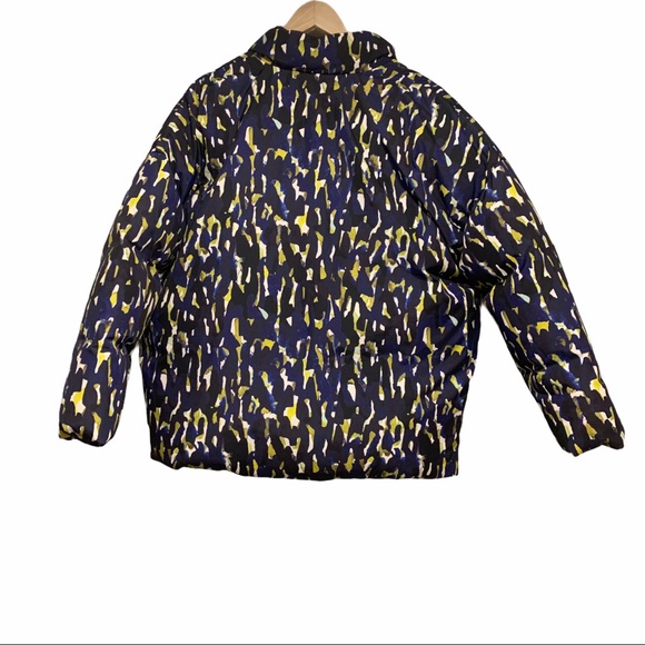 Cos Printed Duck Down Puffer Jacket 